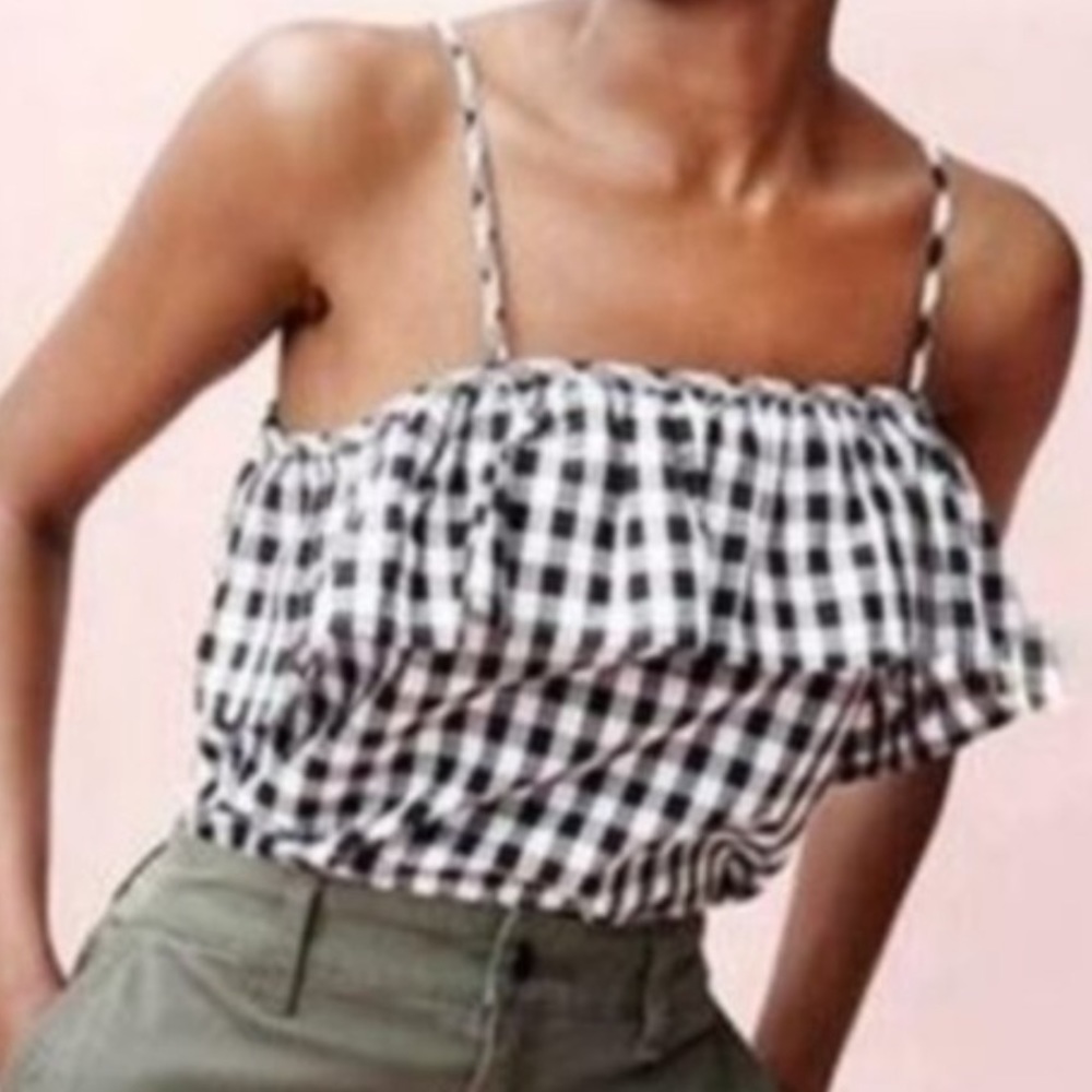 Checkered Tank Top